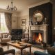 A professional from Webb & Son, your trusted local chimney sweeps Wolverhampton, providing expert chimney cleaning and maintenance for a residential home.